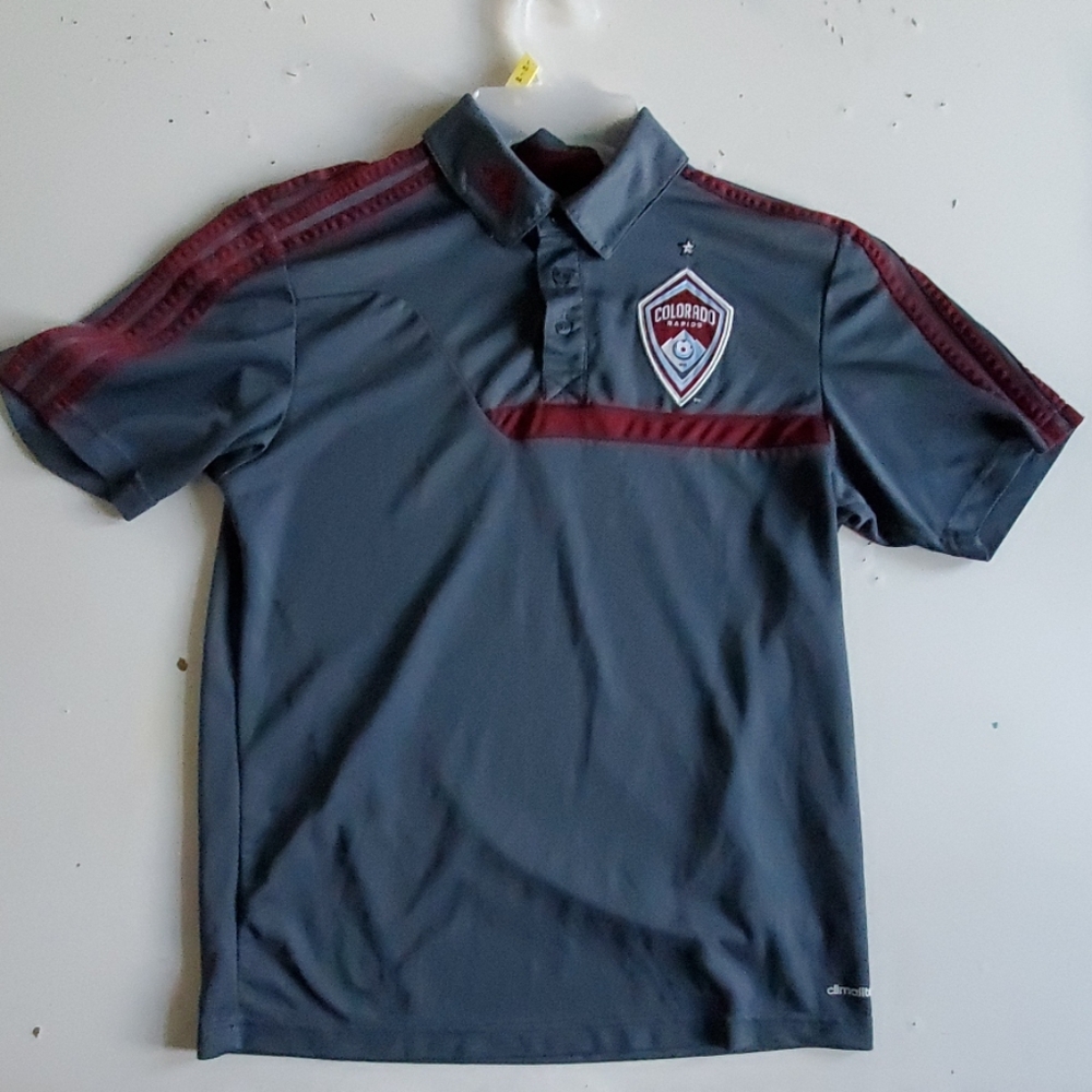 Adidas Colorado Rapids polo - size S